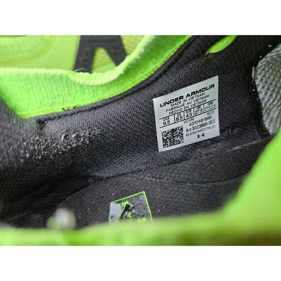 Under Armour Project Rock 4 Shoes Men\'s 9.5 Green Training Athletic Gym Sneakers main image 5